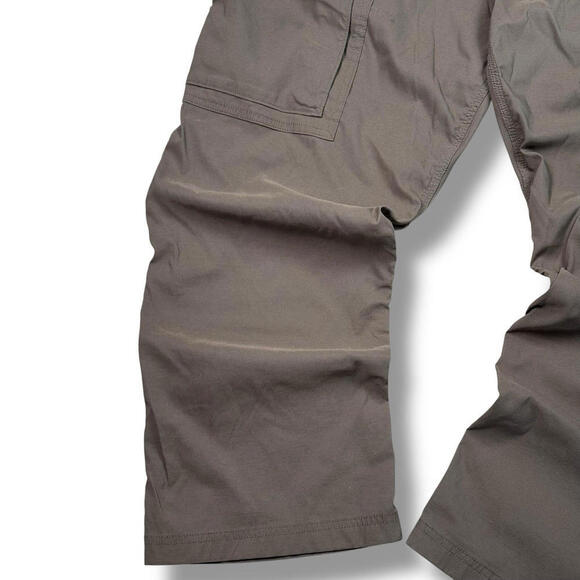 Duluth Trading Flex Dry Work Pants 42x28 Cargo Utility Khaki Relax Outdoor Hike - Picture 6 of 11